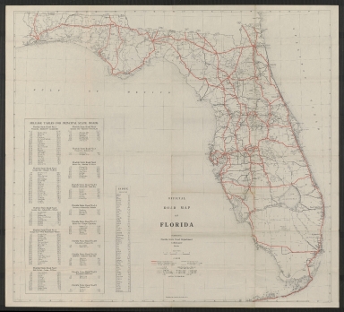 Official Road Map of Florida